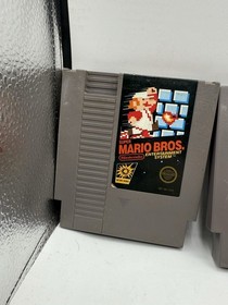 Super Mario Bros, Excitebike, Baseball & Gyromite *NES Cartridge Lot* Authentic