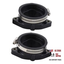 Carburetor Intake Manifold Boot Throttle Body Adapter Assembly