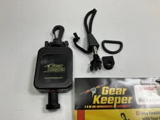 Gear Keeper RT4-4112 28" Retractable Black CB, HAM Mic Keeper Hanger