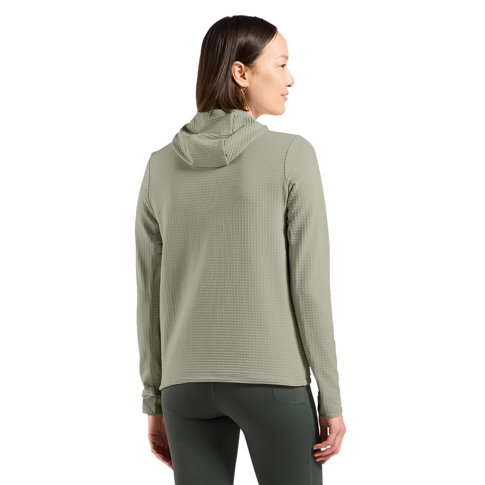 Odlo Essential Thermal Midlayer Hoody Lady |3160011-10876| leichtes Grid-Fleece - Bild 2 von 4