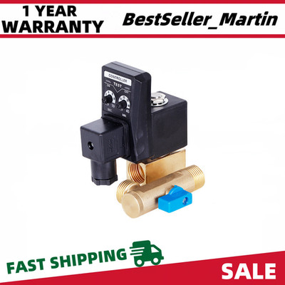 Electronic Timed Automatic Drain Valve Air Compressor Dryer Delayed Drain Switch