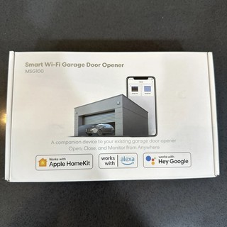 Meross MSG100 Smart Remote Wi Fi Garage Door Opener Works W/Alexa Or Hey Google