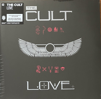 THE CULT  - LOVE  GATEFOLD VINYL LP *NEW & SEALED*  CLASSIC ALBUM.