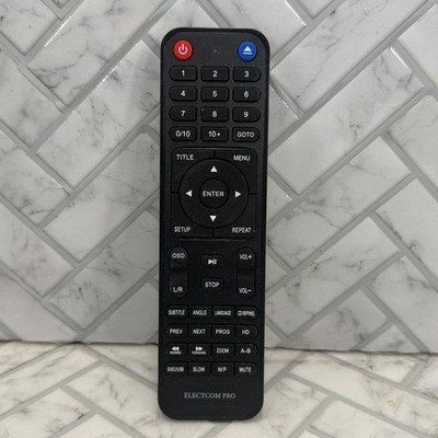 OEM Electcom Pro RC-URC YX-45C DVD Remote Control Clean Tested & Works SEE VIDEO