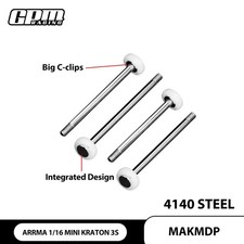 GPM 4140 Carbon Steel Shock Shafts For ARRMA ...