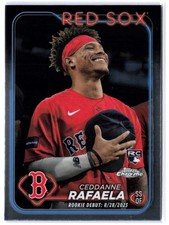 Ceddanne Rafaela (RC) Rookie 2024 Topps Chrome Update USC44 Boston Red Sox