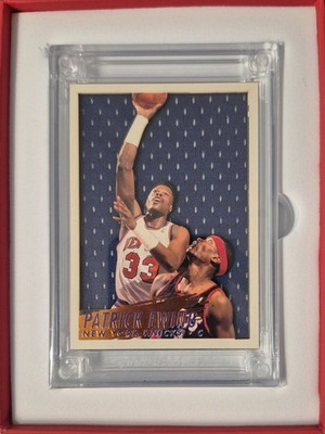 Jersey Fusion, Patrick Ewing, Profusion /50, 1999-00 Game Worn Jersey, Knicks