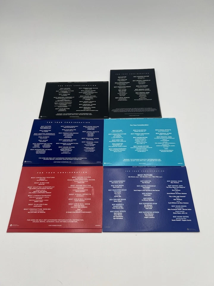 Lot Of 6 For Your Consideration DVD - FYC - Promo - Image 2 of 2