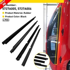 For 2008-2017 Mitsubishi Lancer Front Rear Door Window Seal Belt Molding