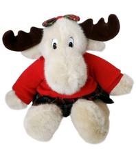 Commonwealth MAXINE Moose Plush Vintage 1997 Limited Edition Holiday Moostletoe