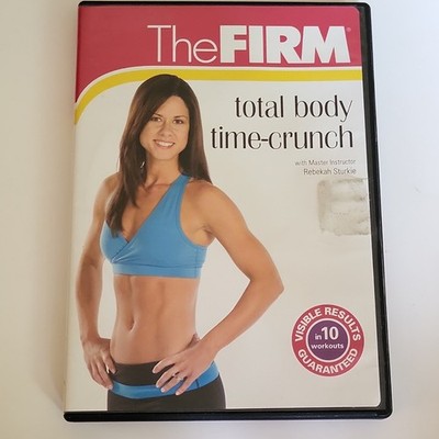 GT Media The Firm Total Body Time-Crunch DVD Rebekah Sturkie Fitness 50 min