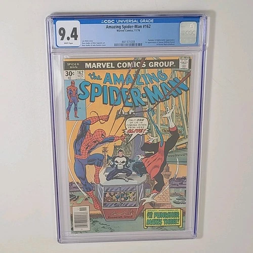 Amazing Spider-Man #162, CGC 9.4 NM, WP (Marvel, 1976) 1st Jigsaw appearance