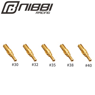 NIBBI 5Pcs Pilot Slow Jet 30-40 For Keihin Mikuni VM TM FCR PWK PE Carburetor