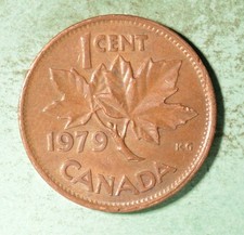 1979 -  DOUBLE DATE  -  Canada Penny - INV#Z-345