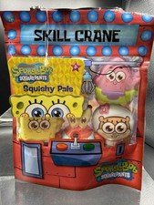 SpongeBob SquarePants Skill Crane Squishy Pals Sensory Soft Toys - Set Of 6 BNIP