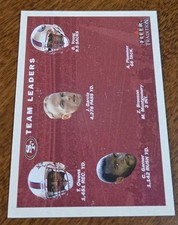 2001 Fleer Tradition - Team Leaders Checklist Terrell Owens, Jeff Garcia