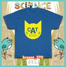 New Tees CAT Scale truck stop Logo Men's T-Shirts American Tees