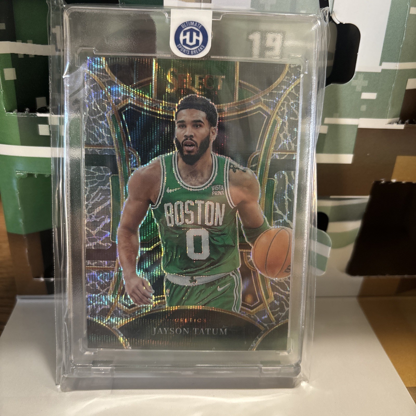 2023-24 Panini Select - Mezzanine Level Jayson Tatum #356 Elephant Prizm