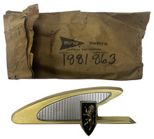 New Old Stock Emblem For 1958 Chrysler New Yorker Models Mopar 1881863