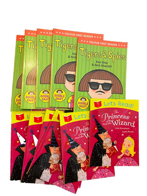 NEW x 6 Julia Donaldson PRINCESS WIZARD & 5 Nick Sharratt TIGERS SPIES PARTY BAG