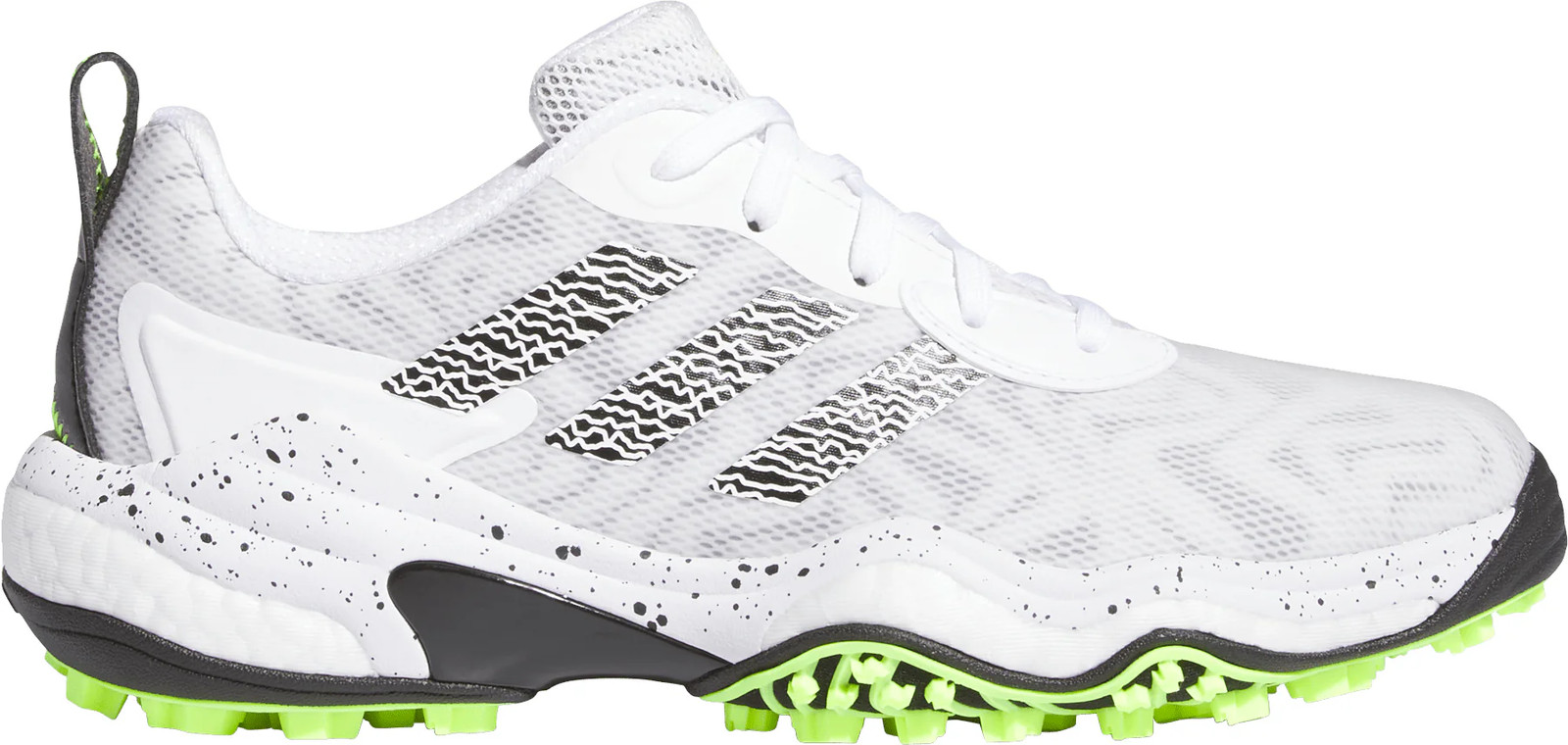 Scarpe da golf Adidas CodeChaos 25 bianche da donna