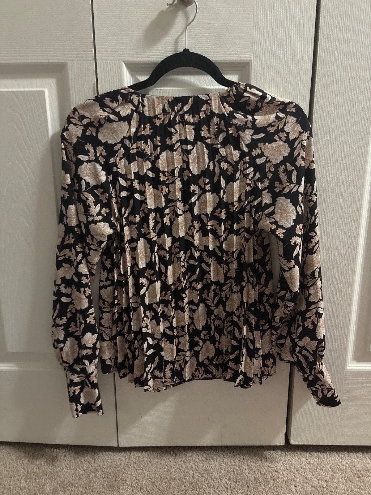 Express blouse extra extra small, cute floral blo… - image 2