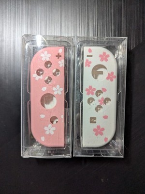 Controller Housing Shell Buttons Replacement for NSwitch Joy Con Cherry Blossom 