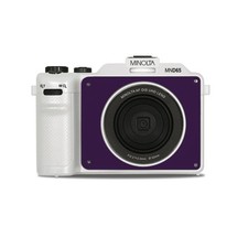 Minolta MND65 56MP 4K Ultra HD Wi-Fi Selfie Shot Digital Camera White/Blk-Purp