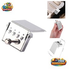 Effortless Installation Silver Banjo Tailpiece - Fits 4 String Models Perfectly