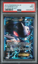 2013 POKEMON BLACK & WHITE PLASMA BLAST #97 FULL ART/GENESECT EX PSA 9 on eBay