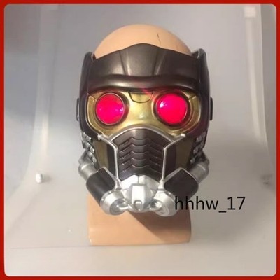 Guardians of the Galaxy Star Lord Helmet Mask Avenger Halloween Cosplay Prop LED