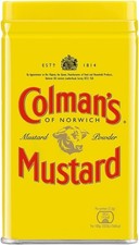 Colman's Original English Mustard Powder made with locally sourced ingredients t
