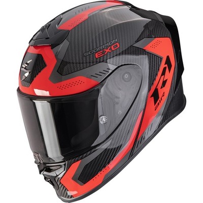 Scorpion - Motorrad Helm L - EXO-R1 EVO Carbon Air Probel schwarz-rot