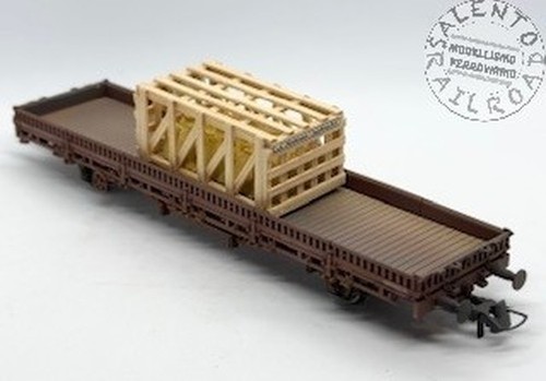 Roco 99995 H0 1:87 Güterwagen FS Niedrige Seiten Verladen mit Ladegut | Zustand: Neu