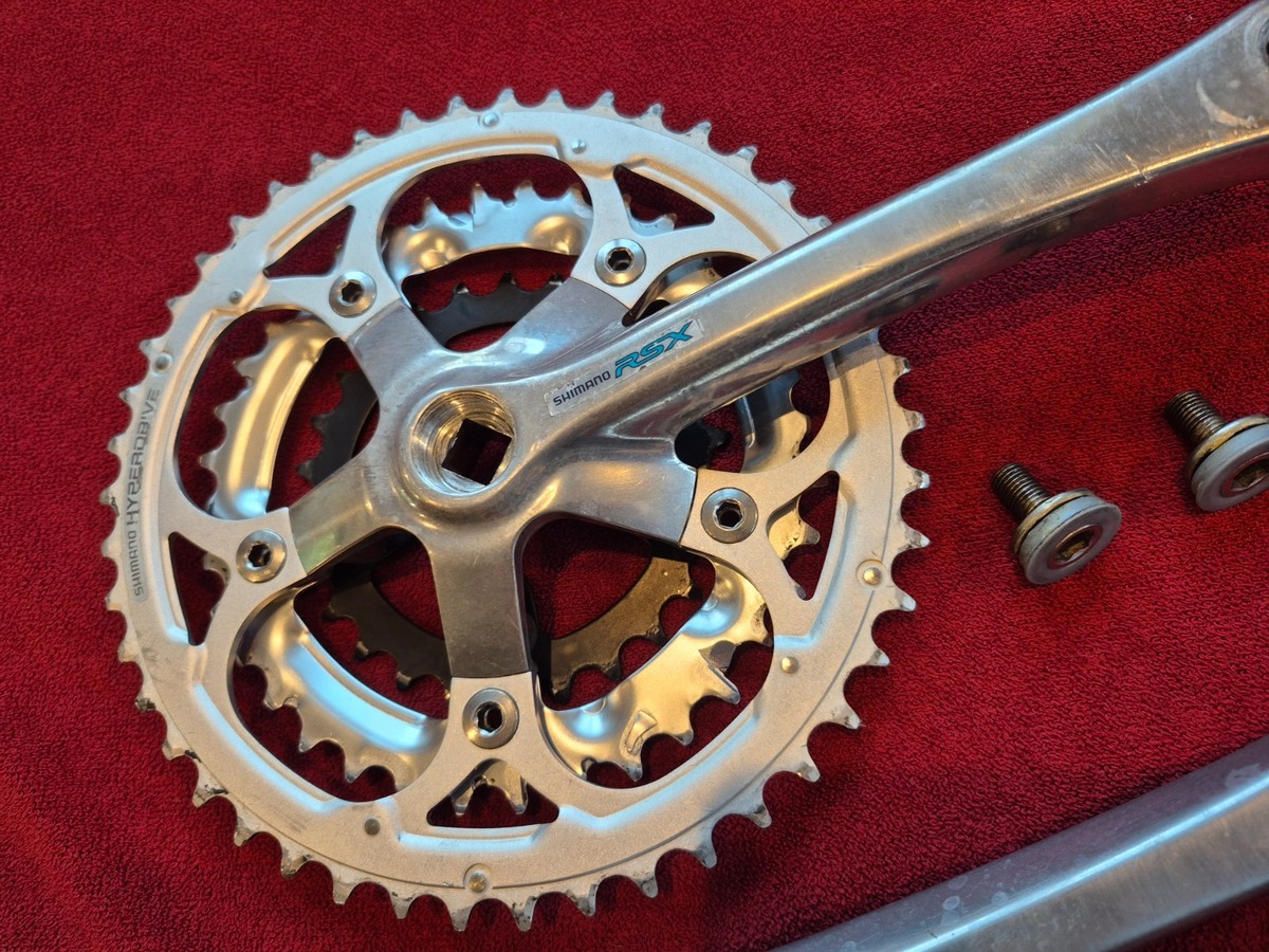 Vintage Shimano Crank Set RSX Fc-a413 170mm Alloy F2 for sale