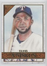 2020 Topps Gallery Orange 21/25 Elvis Andrus #95 0c3