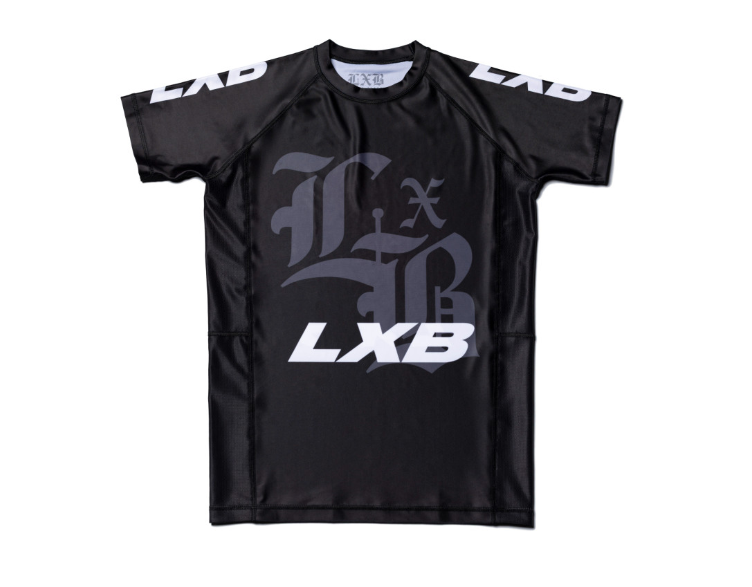 100% LEVEL X BLACK LXB SPEED KILLS BLACK RASH GUARD BRAND NEW FREE SHIPPING
