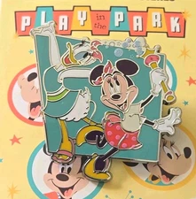 2023 Disney Mystery LR Pin WDW Minnie Mouse Daisy Duck Play At The Parks Bubbles