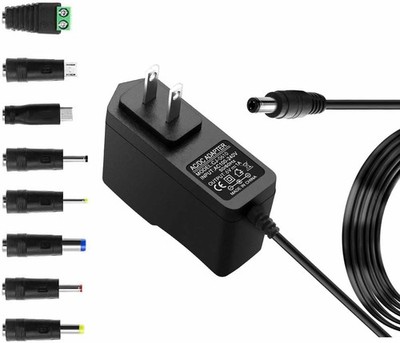 6V 1A Power Supply Adapter with 5.5X2.5Mm Plug,Ac 100-240V to DC 6V 1000Ma Power