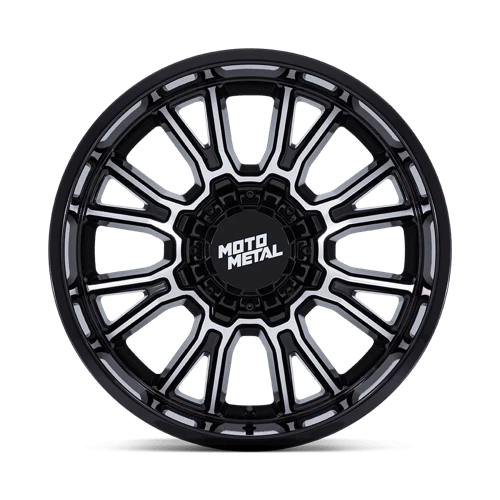 17X9 Moto Metal MO810 LEGACY 8X6.5 1MM NEGRO BRILLANTE MECANIZADO (4) Foto 3 de 4