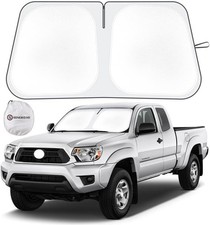 Windshield Sun Shade Compatible wi Size: For 2016-2024 2025 2026 Toyota Tacoma