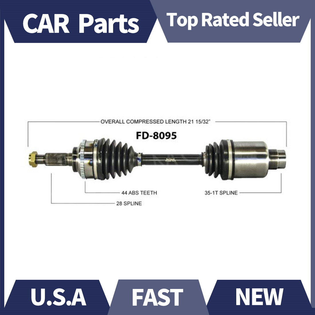 For Ford Escape Mazda Tribute Mariner Front Right CV Axle Shaft
