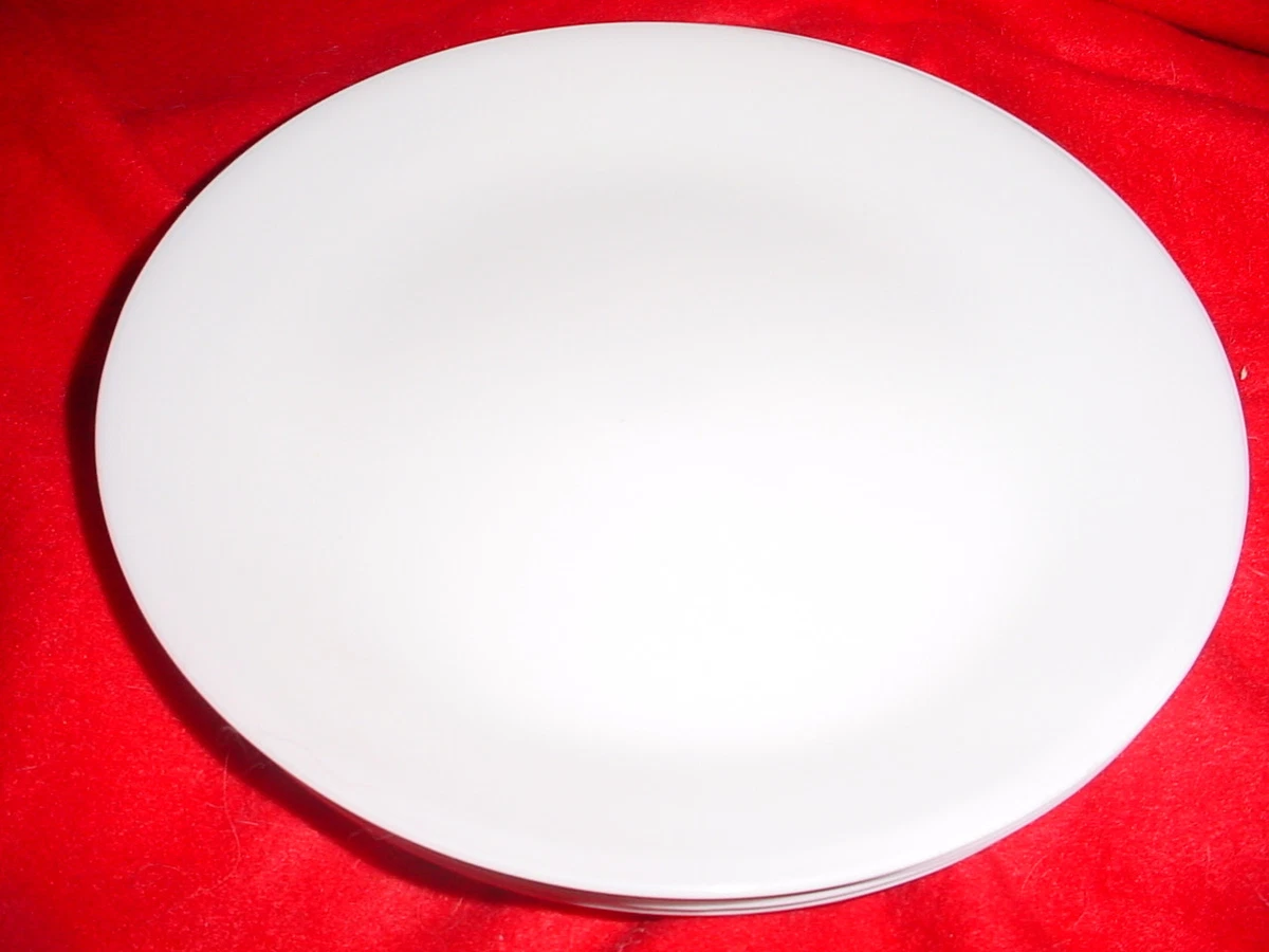 Corelle white top salad plates
