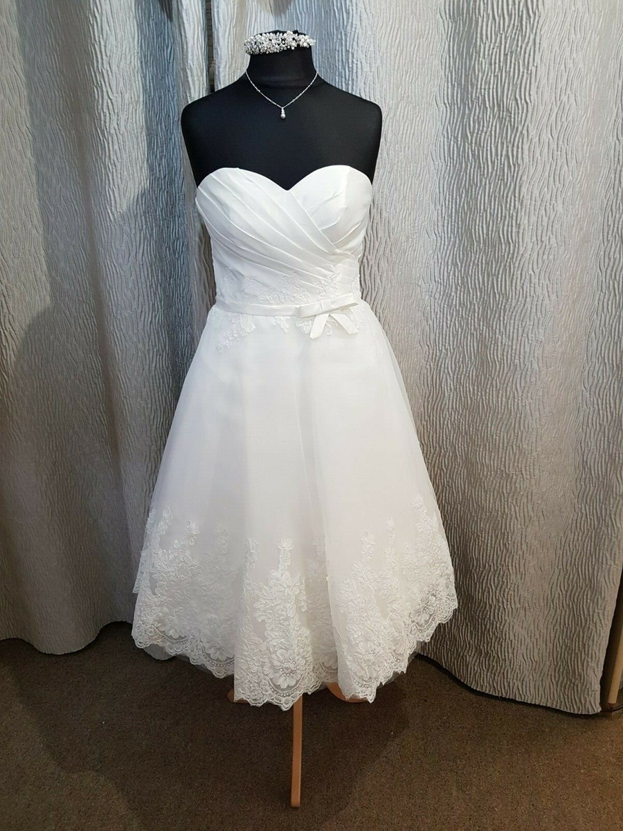 Retro 50s 60s Tea Length Black Lace Tulle Formal Dress main image 0