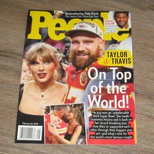 People 2024 magazn Taylor Swift TOBY KEITH Travis Kelce LEO WOODALL Cole Sprouse