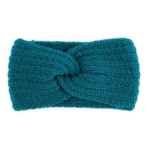 Women Winter Knitted Crochet Knotted Wide Headband Ear Warmer HeadWrap Turban - Picture 6 of 20
