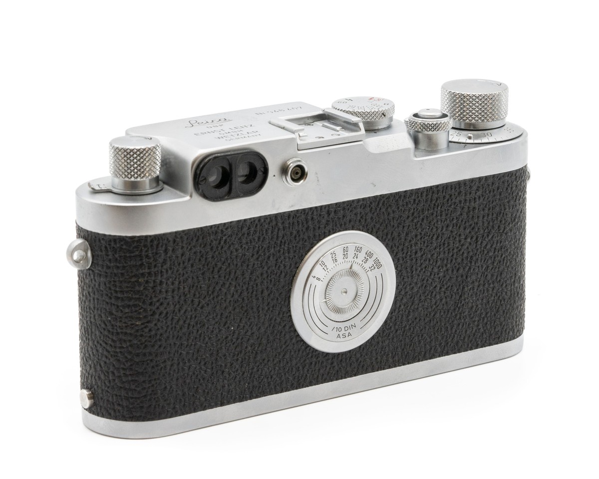 Ex+ Leica Leitz Wetzlar IIIG Rangefinder Camera Body Silver No