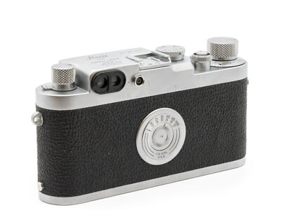 Ex+ Leica Leitz Wetzlar IIIG Rangefinder Camera Body Silver No