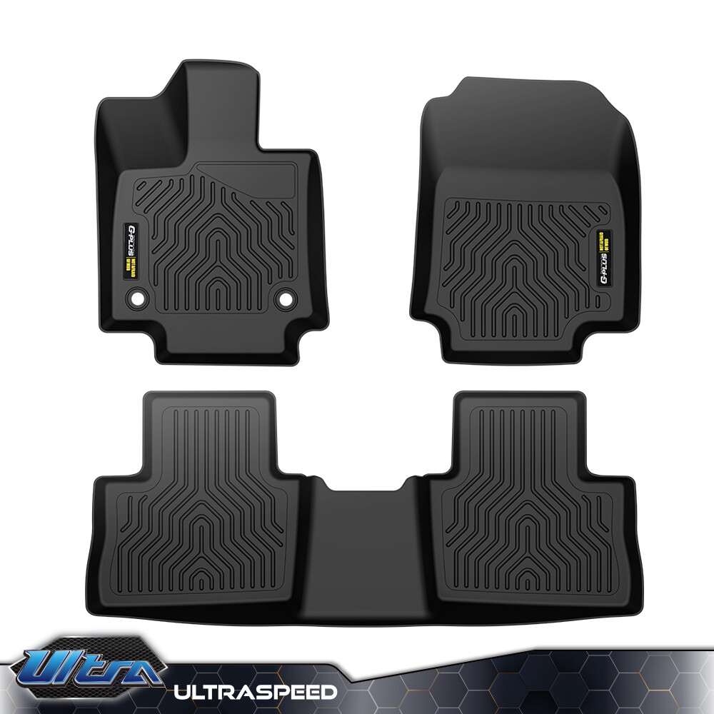 Fit For 2019-2024 Toyota RAV4 Floor Mats Liners All Weather TPE Carpet