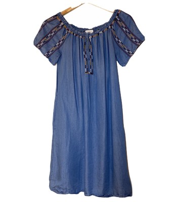 knox rose denim dress